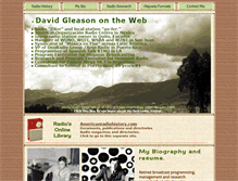 Tablet Screenshot of davidgleason.com